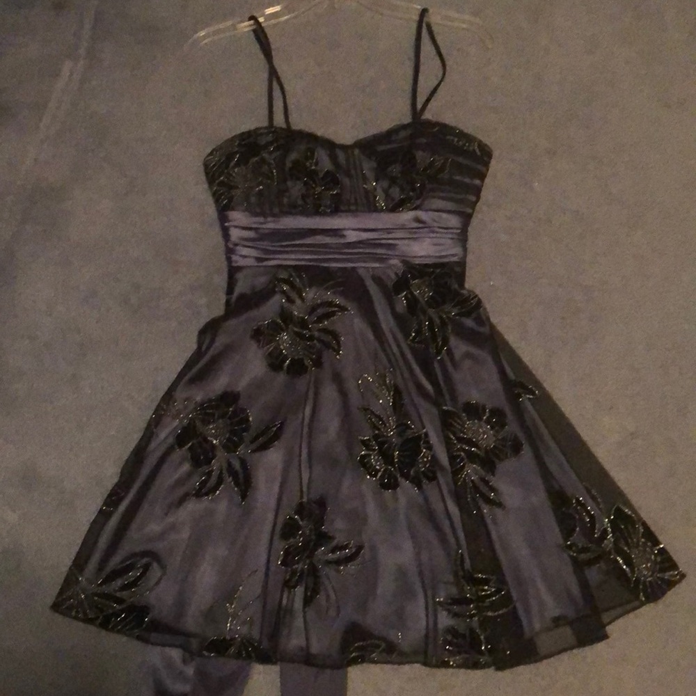 Thin strapped sparkly dress
